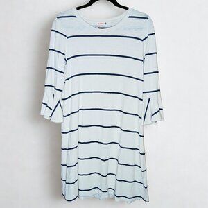 Sundry Bell 3/4 Sleeve Tunic Relaxed Fit Anthropologie Medium Large